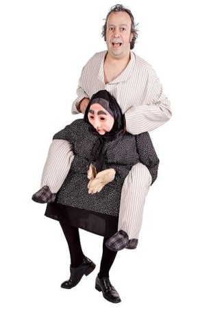 Disfraz adulto Abuelo Quejica Talla 50