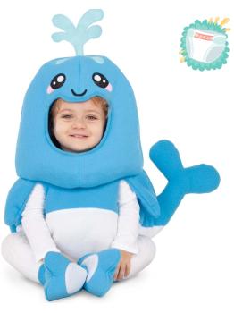 Disfraz Achuchable Ballena para bebé