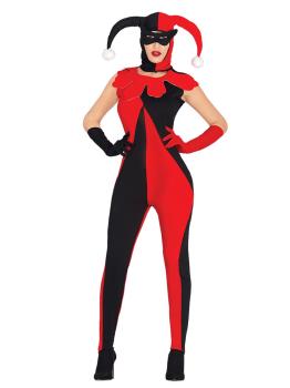 Disfraz adulta Bufón Harley .