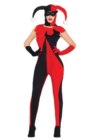 Disfraz adulta Bufón Harley .