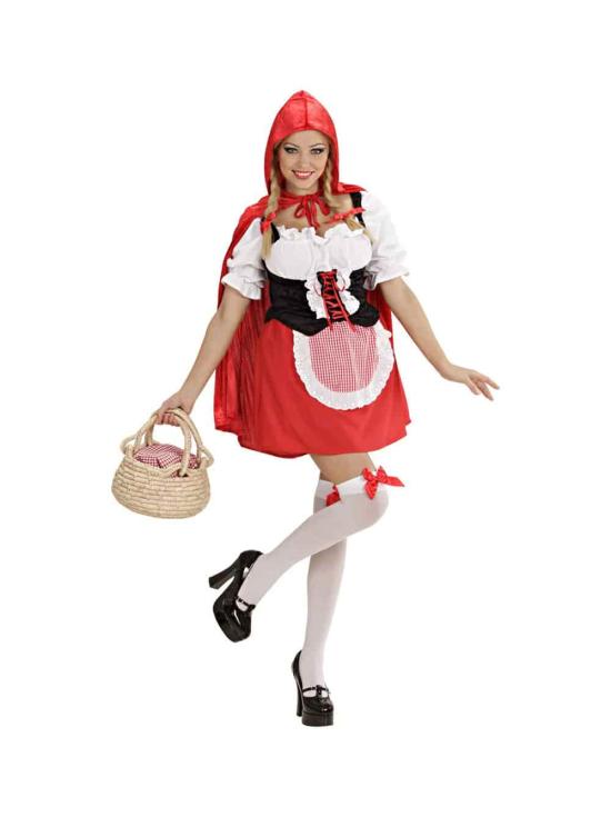 Disfraz Caperucita Roja Lujo adulta