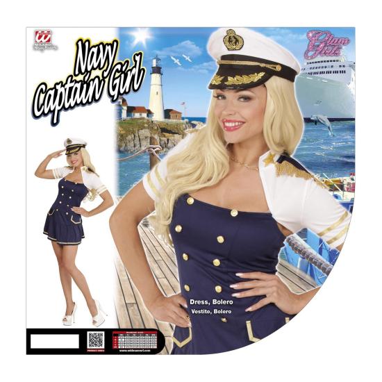 Disfraz Capitán Marina Cañera para mujer Disfraz Capitán Marina Cañera para mujer