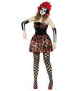 Disfraz adulta Catrina Negra.