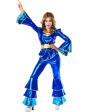 Disfraz Chica Abba Blue adulta