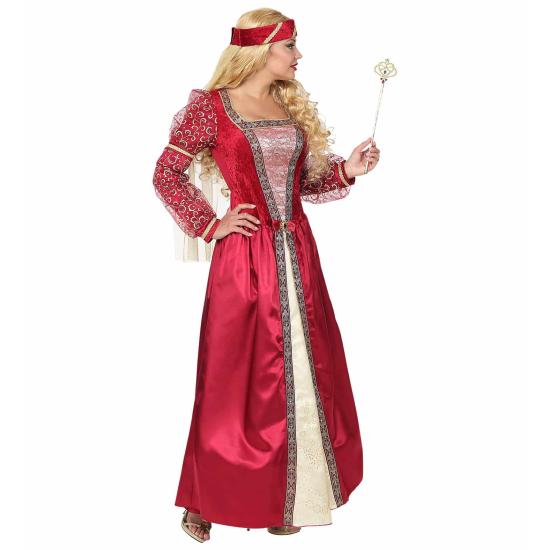Disfraz de mujer medieval - rojo/oro - Kiabi - 23.00€