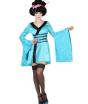 Disfraz adulta Geisha Blue  M
