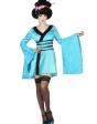 Disfraz adulta Geisha Blue  M