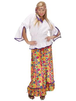 Disfraz adulta Hippie Viva la Vida