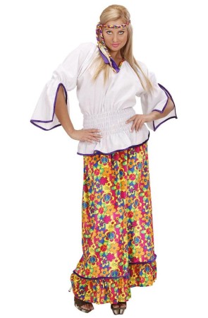 Disfraz adulta Hippie Viva la Vida