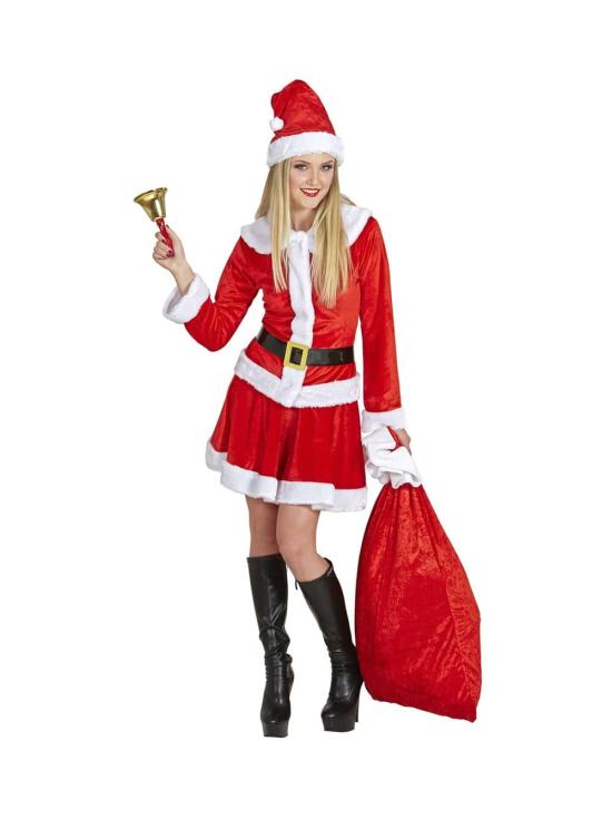 Disfraz  Mamá Noel Feliz Navidad adulta