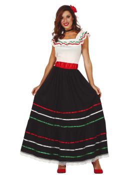 Disfraz Adulta Mexicana Low Cost Barato y Original