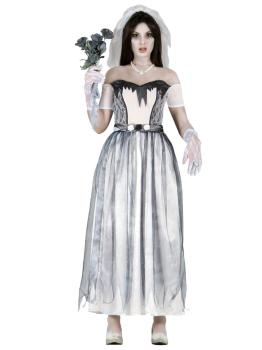 Disfraz adulta Novia Fantasma Halloween