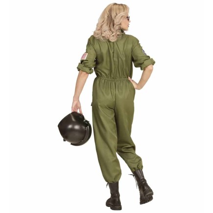 Disfraz Piloto de Combate Instructora Top Gun para Mujer