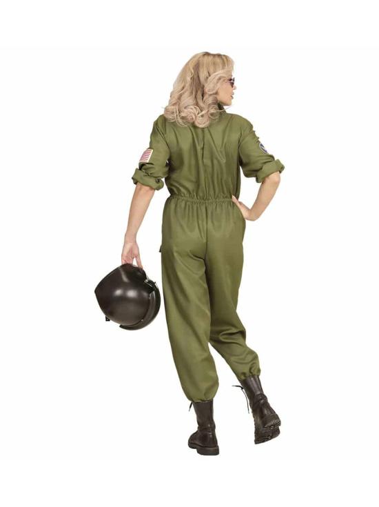 Disfraz Piloto de Combate Instructora Top Gun para Mujer