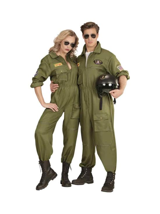 Disfraz Piloto de Combate Instructora Top Gun para Mujer