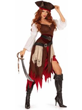 Disfraz adulta Pirata del Caribe.