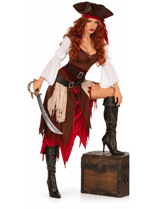 Disfraz adulta Pirata del Caribe.