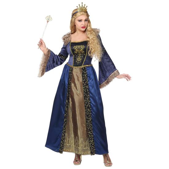 Disfraz  Princesa Medieval Blue mujer Disfraz  Princesa Medieval Blue mujer
