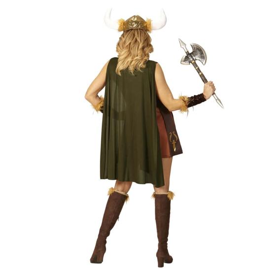 Disfraz adulta Vikinga Guerrera Valhalla.