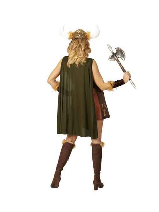 Disfraz adulta Vikinga Guerrera Valhalla.