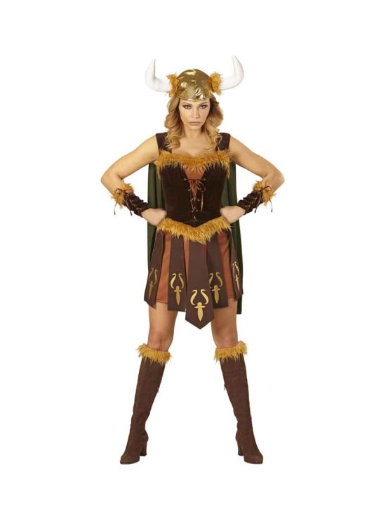 Disfraz adulta Vikinga Guerrera Valhalla.