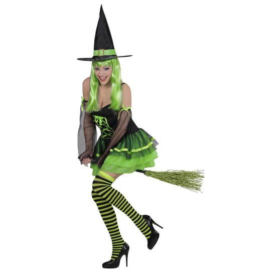 Disfraz adulto Bruja Colorín Divertido . Disfraz adulto Bruja Colorín Divertido .