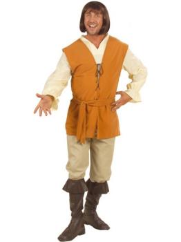 Disfraz Campesino Medieval Lujo adulto