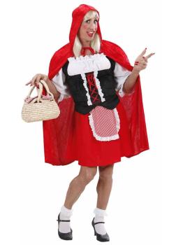 Disfraz  Caperucita Roja para Hombre adulto