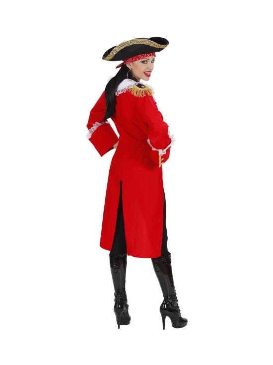 Disfraz Capitana Pirata Red