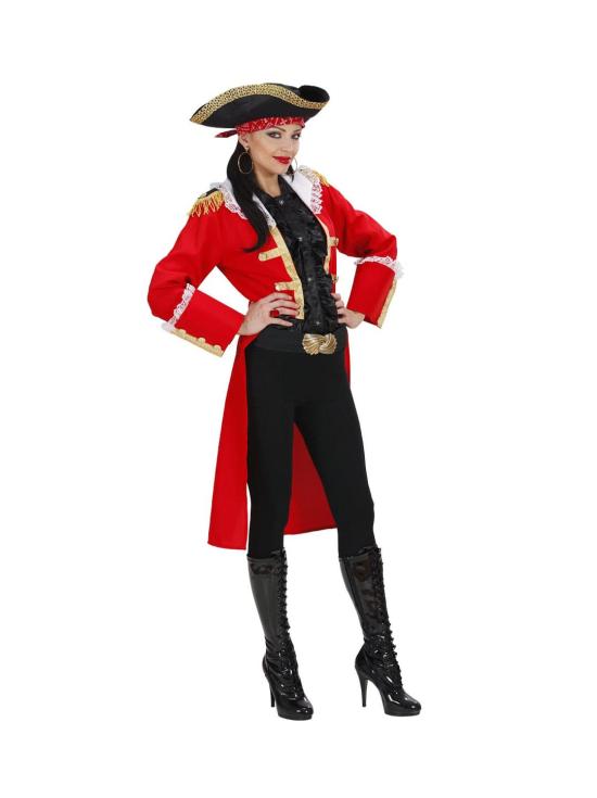Disfraz Capitana Pirata Red