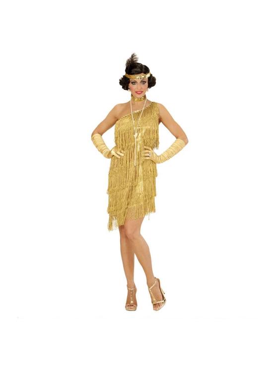 Disfraz  Charleston Oro chica