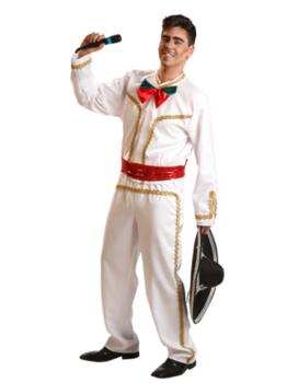Disfraz adulto de Mariachi Blanco
