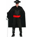 Disfraz adulto Enmascarado Zorro para hombre