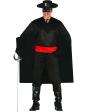 Disfraz adulto Enmascarado Zorro para hombre
