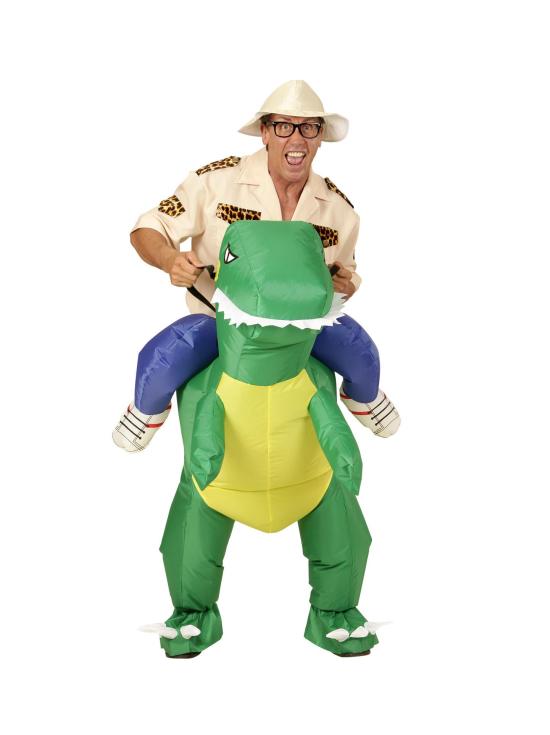 Disfraz Explorador  Dinosaurio Hinchable talla única adulto