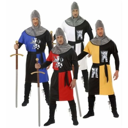 Disfraz adulto Guerrero Medieval Colores