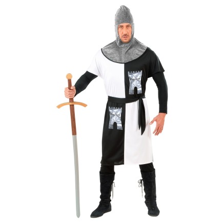 Disfraz adulto Guerrero Medieval Colores