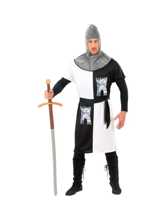 Disfraz adulto Guerrero Medieval Colores
