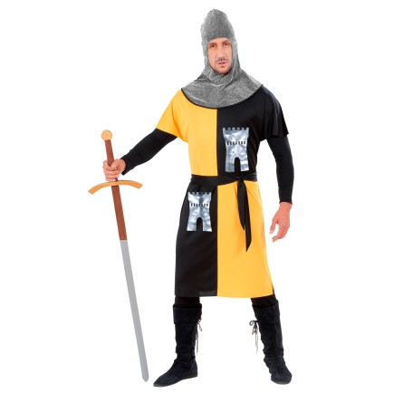 Disfraz adulto Guerrero Medieval Colores
