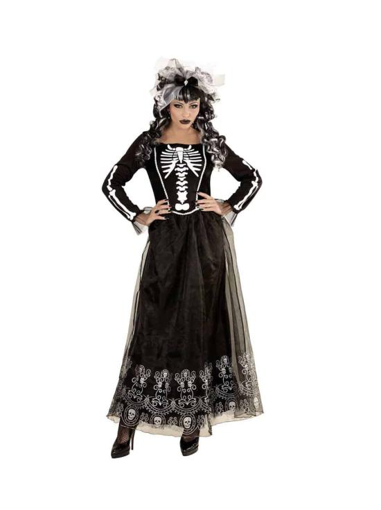 Disfraz Halloween Dama Esqueleto. adulta