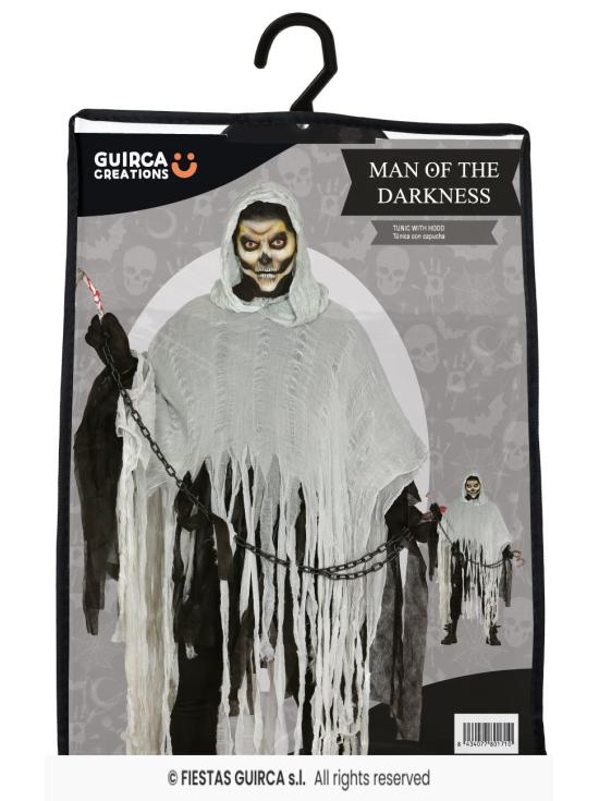 Disfraz adulto halloween Hombre de las Tinieblas talla 52-54