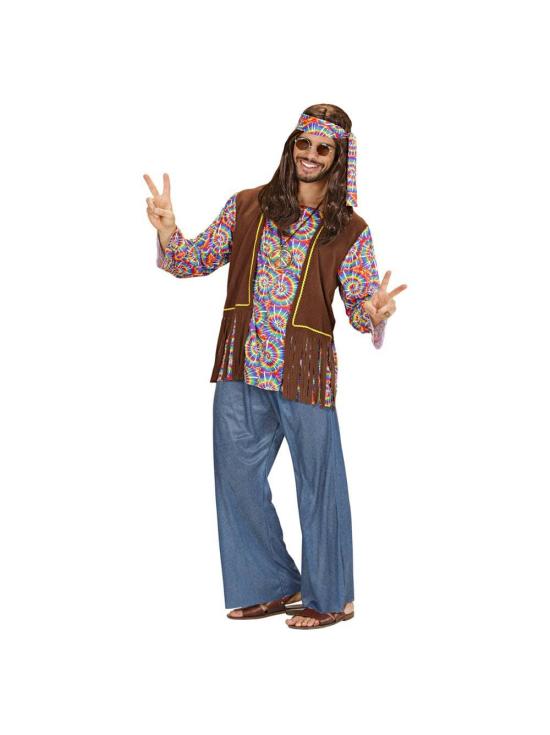 Disfraz Hippie Porreta para  Adulto