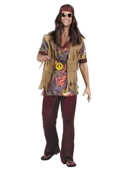 Disfraz adulto Hippie Super Porreta
