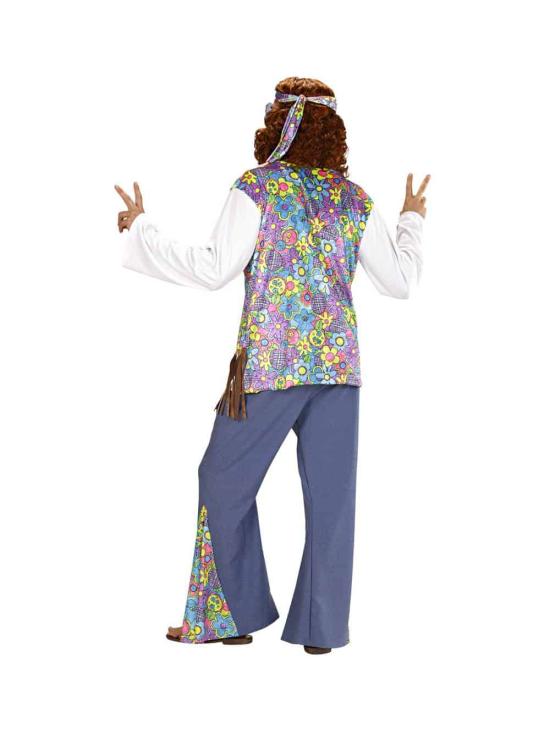 Disfraz Hippie Viva la Paz para adultos