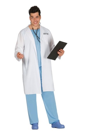 Disfraz adulto Médico Seguridad Social