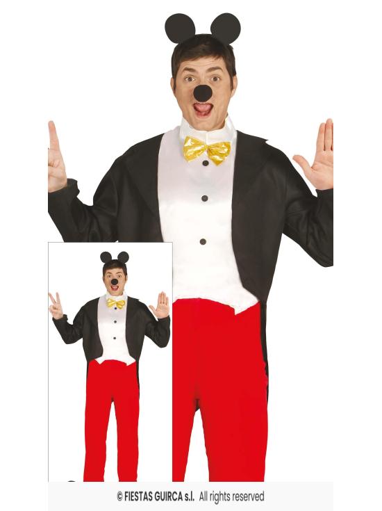 Disfraz adulto Mickey Mouse.