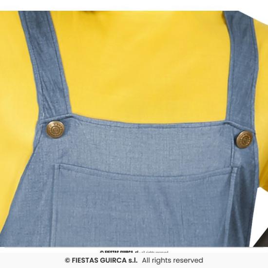 Disfraz adulto  Minion Económico Disfraz adulto  Minion Económico