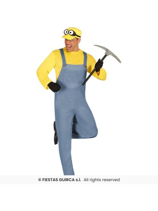 Disfraz de Minion Barato para Adulto – Ideal Carnaval y Fiestas