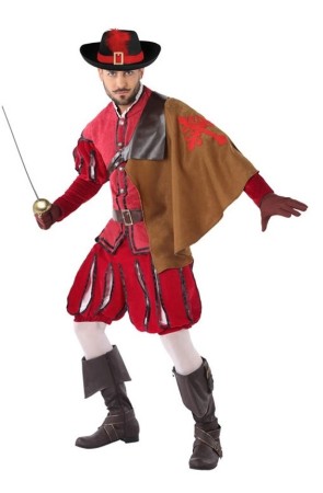 Disfraz adulto Mosquetero Gala