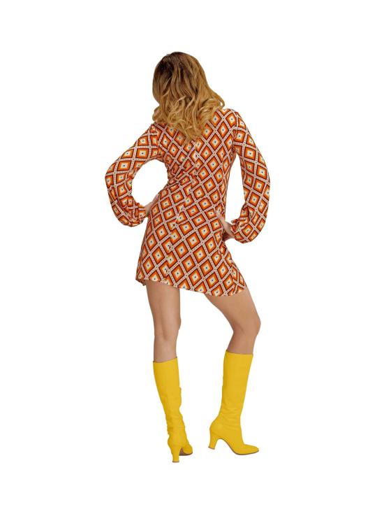 Disfraz Mujer Groovy años 70 adulta